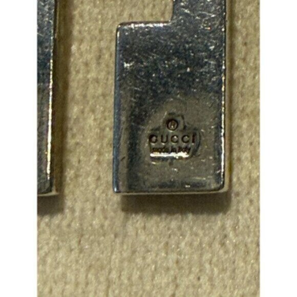 GUCCI G Necklace Sterling Silver 925 Made in Italy - Picture 5 of 8